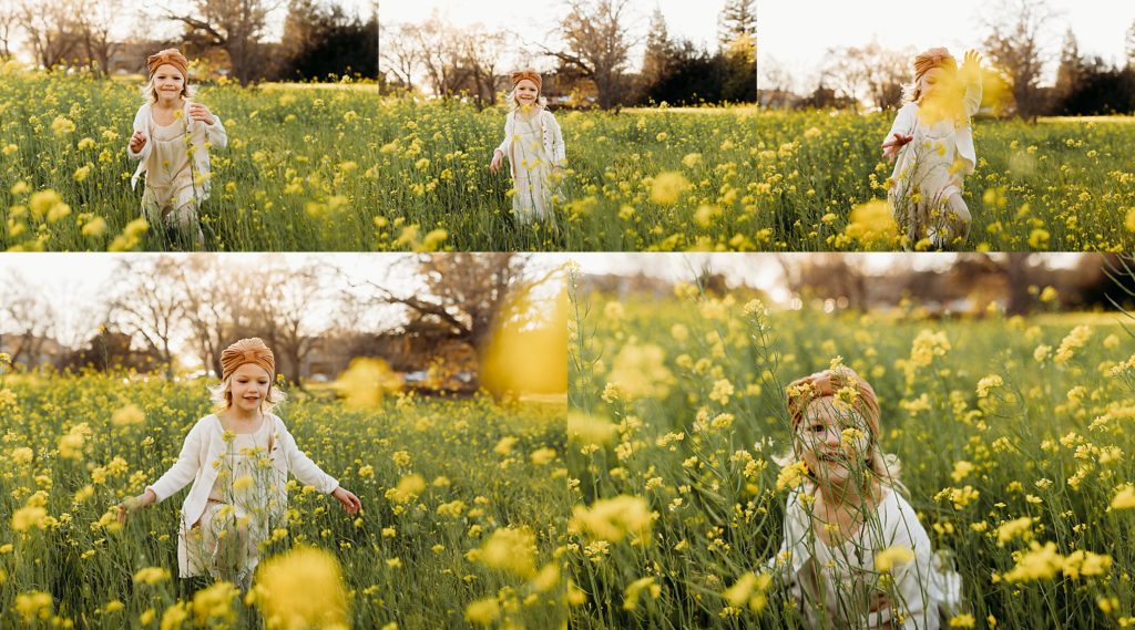 girl in wildflowers
